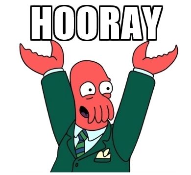 Zoidberg Hooray